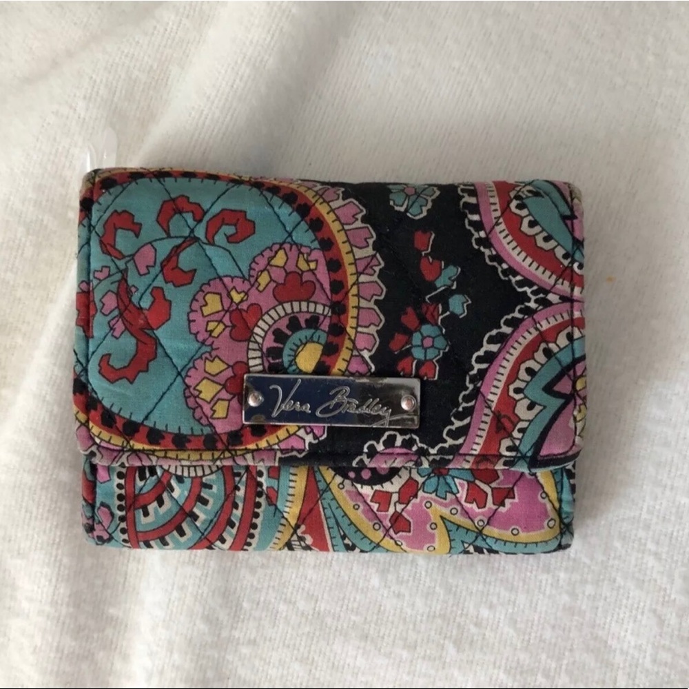 Vera Bradley Square Trifold Wallett